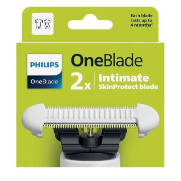 Philips Intimate SkinProtect Резервно ножче за уред OneBlade х2 броя - QP229