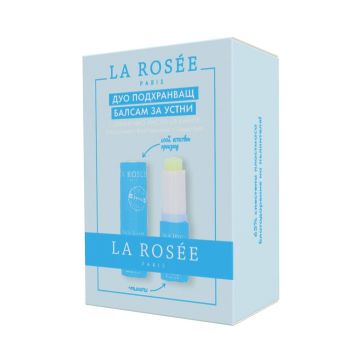 La Rosee Дуо подхраващ балсам за устни 2х4,5 грама