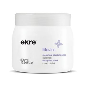 Ekre Life Liss Маска за изправяне за гладка и дисциплинирана коса х500 мл