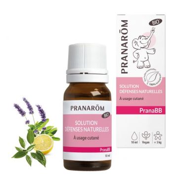 Pranarom PranaBB Био масажно масло за имунитет при бебета х10 мл