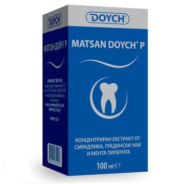 Doych Матсан Дойч Р Вода за уста при проблеми с венците, зъбите и устната кухина х100 мл