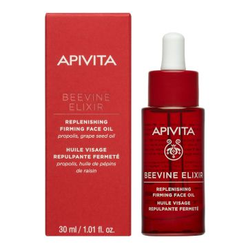 Apivita Beevine Elixir Уплътняващо и стягащо масло за лице x30 мл