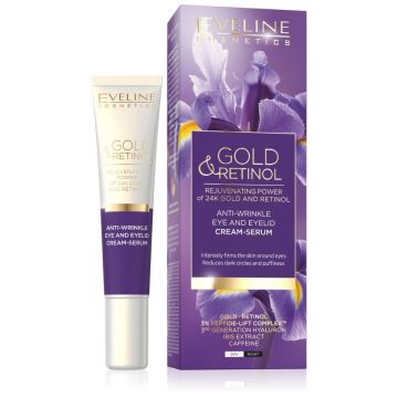Eveline Gold & Retinol Околоочен крем против бръчки x20 мл