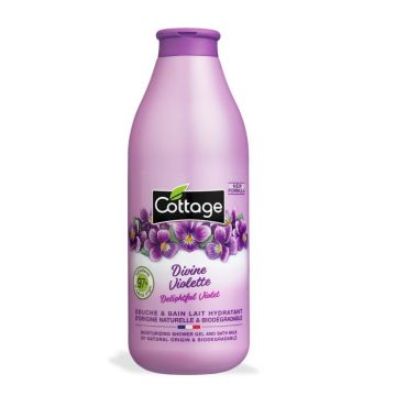 Cottage Delightful Violet Душ гел и пяна за вана с аромат на виолетки x750 мл