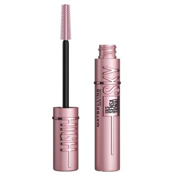 Maybelline Lash Sensational Sky High Спирала за обемни и дълги мигли x7.2 мл, Very Black