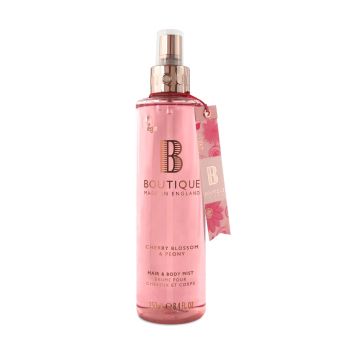 Boutique Cherry Blossom & Peony Мист за коса и тяло с аромат на череша и божур x250 мл