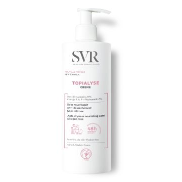 SVR Topialyse Creme Подхранващ крем против изсушване за суха и чувствителна кожа x400 мл