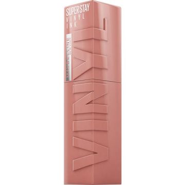 Maybelline SuperStay Vinyl Ink Течно червило за устни със сияен завършек, 95 Captivated