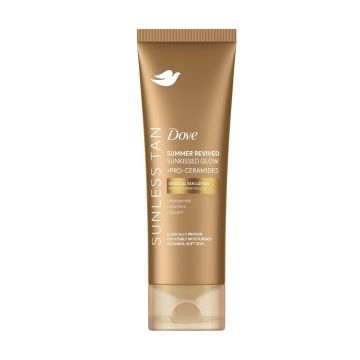 Dove Sunless Tan Лосион за тяло с автобронзанти х200 мл, Dark