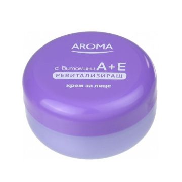 Aroma Face Ревитализиращ крем за лице с Витамини А и Е х75 мл
