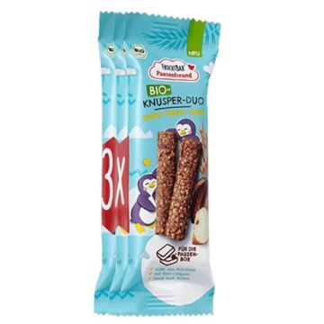 Fruchtbar Био мюсли барчета Дуо с какао и ябълка 3х23 г - 6580