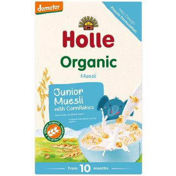 Holle Organic Деметер Мюсли с корнфлейкс за деца от 10-ия месец x250 грама