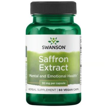Екстракт от шафран х60 веге капсули Swanson