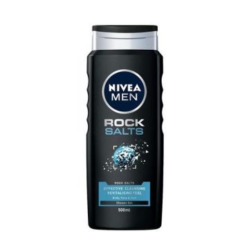 Nivea Rock Salts Душ гел за мъже с минерални соли х500 мл