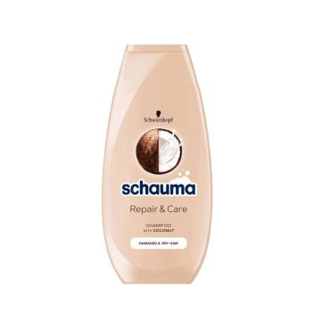 Schauma Repair Care Шампоан за суха и увредена коса с масло от кокос х250 мл
