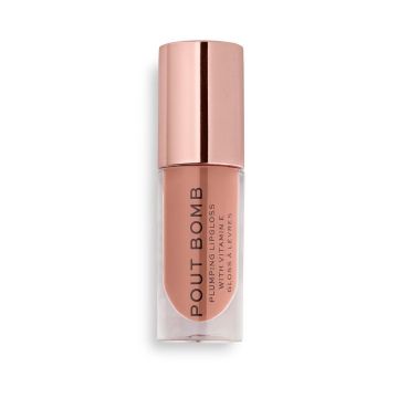 Revolution Pout Bomb Гланц за устни за обемx4.6 мл, Candy Pink