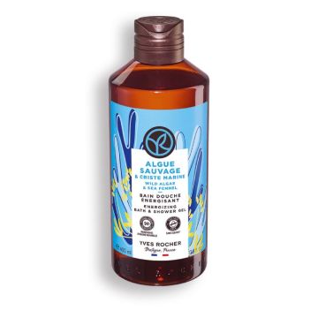 Yves Rocher Bain Nature Душ гел за тяло Диви водорасли x400 мл