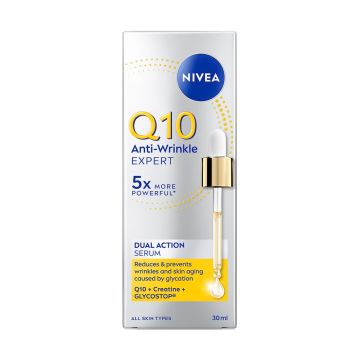 Nivea Q10 Anti-Wrinkle Expert Серум против бръчки с двойно действие х30 мл