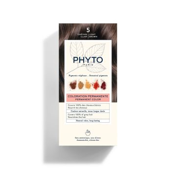 Phyto Color Дълготрайна боя за коса, 5 Light Brown