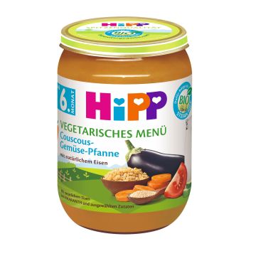 Hipp Био кус кус със зеленчуци за деца от 6 месечна възраст x190 грама - 6218-02