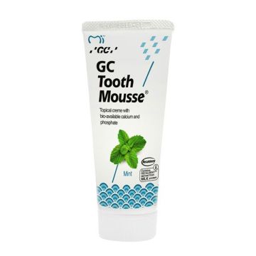 GC Tooth Mousse Реминерализиращ дентален крем с вкус на мента х35 мл