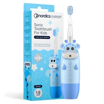 Nordics Kids CA910 Детска звукова четка за зъби Жираф, син