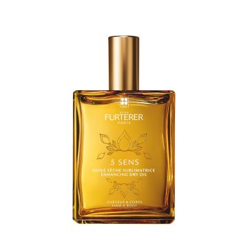 Rene Furterer 5 Sens Сатенено сухо масло за коса и тяло х100 мл