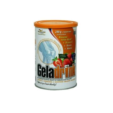 Geladrink Прах за възстановяване на ставите с вкус на ягода х280 грама
