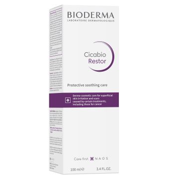 Bioderma Cicabio Restor Защитаваща успокояваща грижа при кожни раздразнения и белези x100 мл