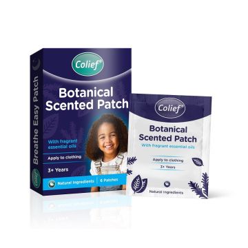 Colief Botanical Patch лепенки подпомагащи дишането при запушен нос х6 броя