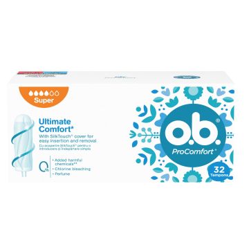 O.B. ProComfort Super Дамски тампони х32 броя