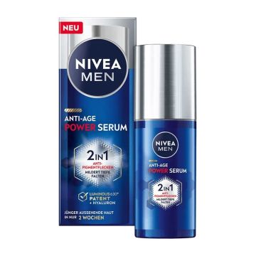 Nivea Men Anti-Age Power Серум за мъже 2в1 x30 мл