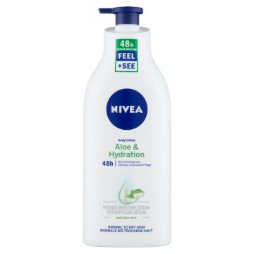 Nivea Aloe & Hydratation Хидратиращ лосион за тяло за нормална кожа x625 мл