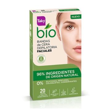 Taky Bio Депилиращи ленти за лице x20 броя