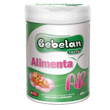 Bebelan Lacta Alimenta AR Диетично мляко против повръщане за бебета от 0 до 6 месеца х400 грама