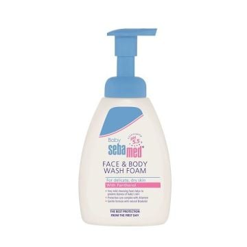 Sebamed Baby Измиваща пяна за лице и тяло x400 мл