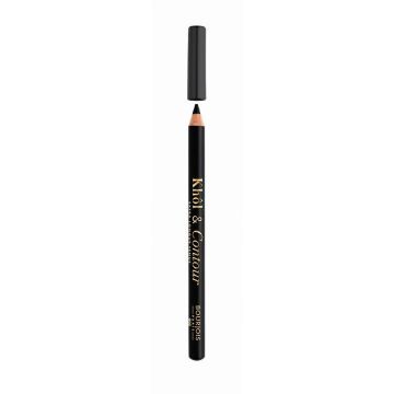 Bourjois Khol & Contour Дълготраен молив за очи, 02 Ultra Black