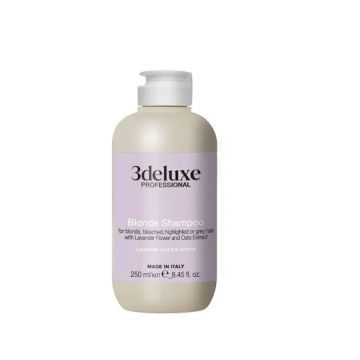 3DeLuxe Blonde Нежен шампоан за руса коса x250 мл