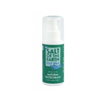 Salt of The Earth Natural  Deodorant Течен део кристал за стъпала x100 мл