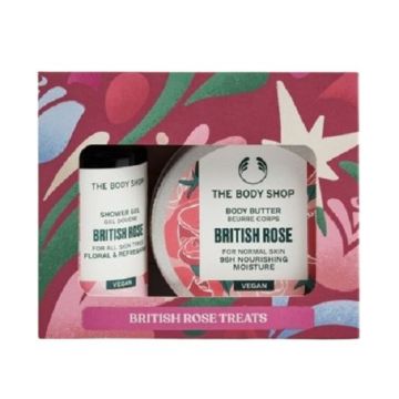 The Body Shop British Rose Treats Комплект за тяло с британска роза