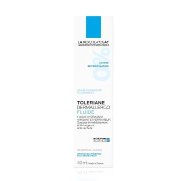 La Roche-Posay Toleriane Dermallergo Лек хидратиращ флуид за лице за кожа склонна към алергии x40 мл
