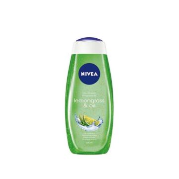 Nivea Lemongrass & Oil Освежаващ душ гел за тяло с лимонена трева х500 мл