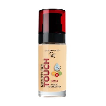 Golden Rose Moisture Touch Фон дьо тен за лице SPF20 х30 мл, цвят 105