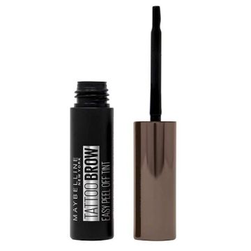 Maybelline Tattoo Brow Отлепящ се полуперманентен гел за вежди, цвят Dark Brown
