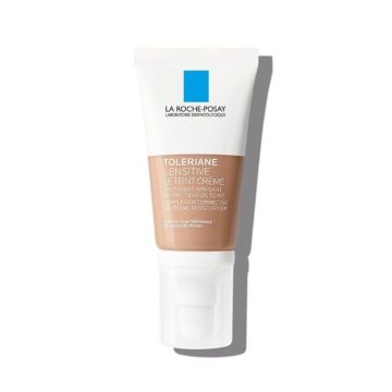 La Roche-Posay Toleriane Sensitive Medium Успокояващ хидратиращ крем за лице за изравняване на тена x50мл