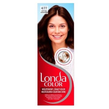 Londa Color Перманентна крем-боя за коса, 4/77 Златисто кестеняв