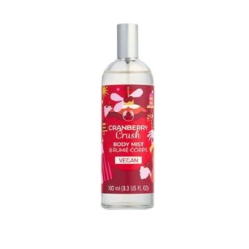 The Body Shop Cranberry Crush Спрей мист за тяло с червена боровинка х100 мл