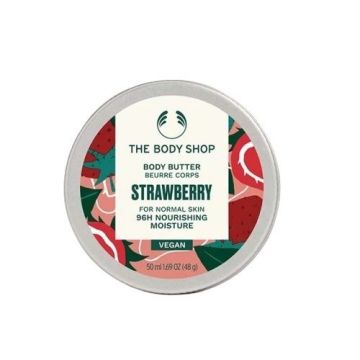 The Body Shop Strawberry Омекотяващо масло за тяло с аромат на ягода x50 мл