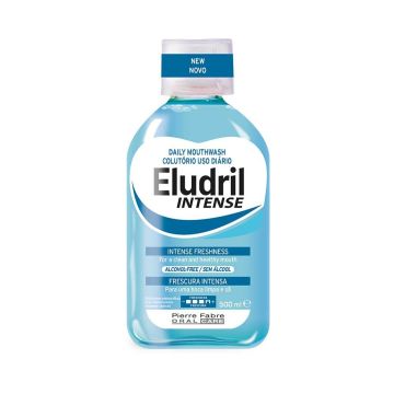 Eludril Intense Ежедневна вода за уста с антиплаков ефект x500 мл
