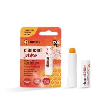 Medex Elanosol Junior Балсам за устни за деца x4.5 грама